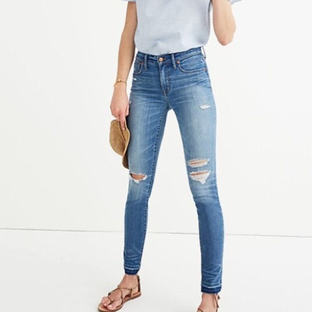 Madewell High Rise skinny
